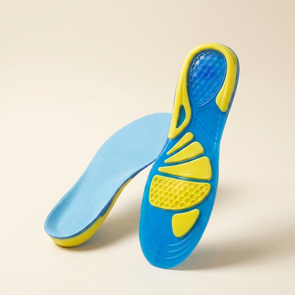 Silicon Gel Insoles Foot Care for Plantar Fasciitis Heel Spur Running Sport Insoles Shock Absorption Pads Arch Orthopedic Insole